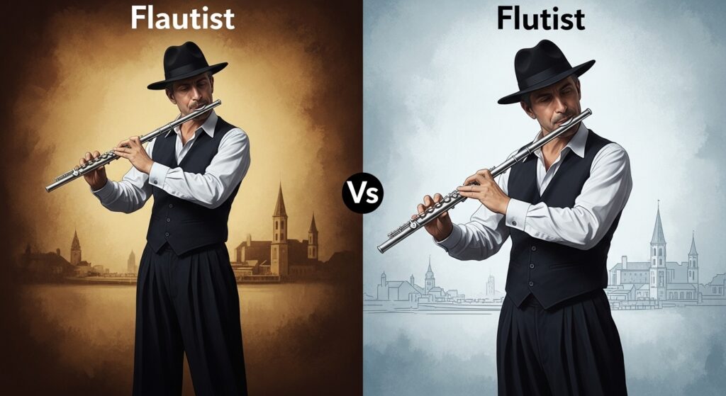Flautist vs Flutist