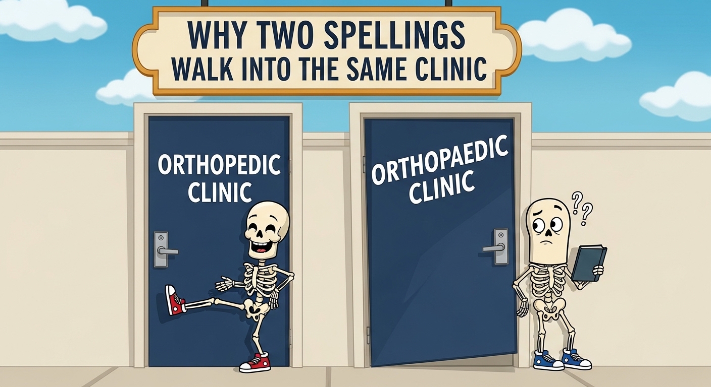 Orthopedic vs. Orthopaedic
