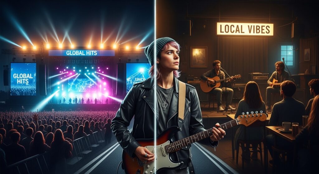 Musicians Navigate the Divide