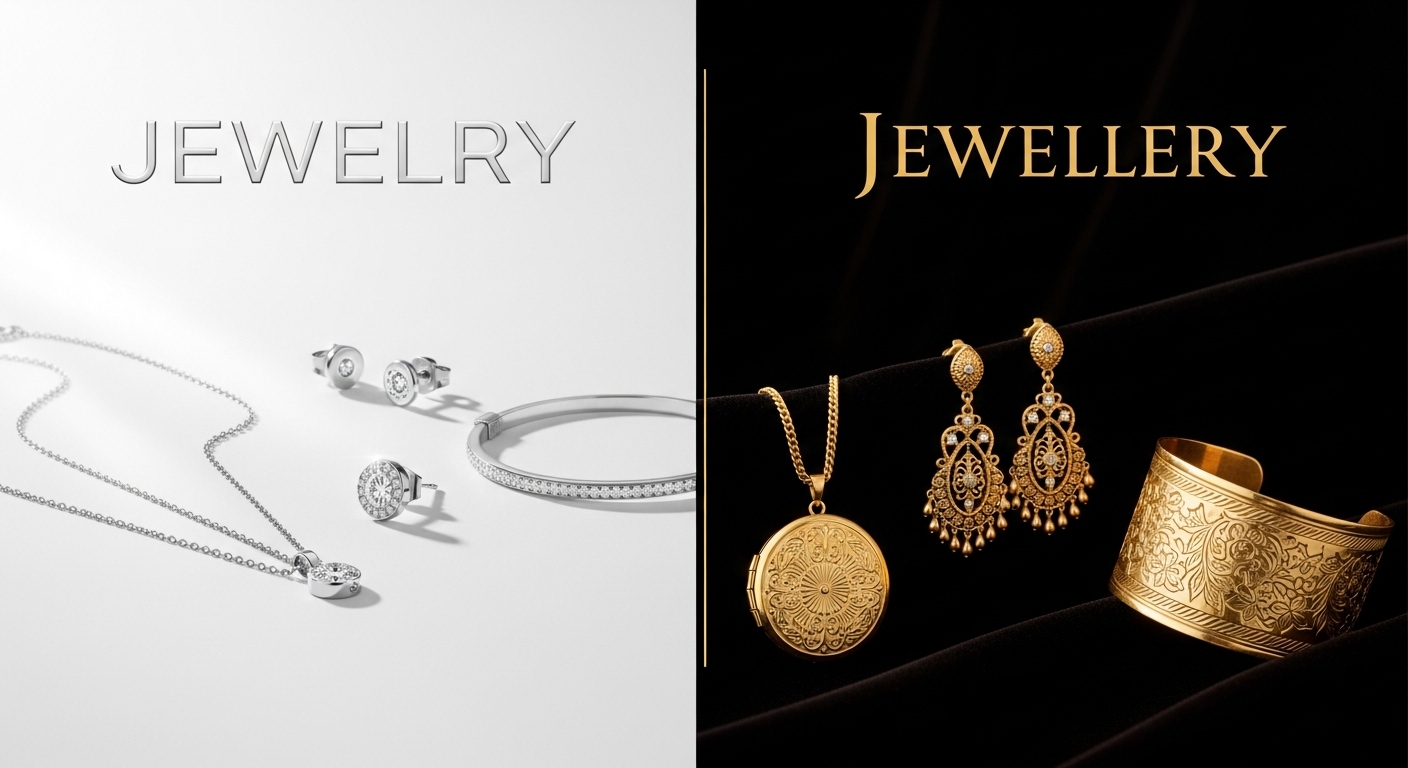 Jewelry vs. Jewellery