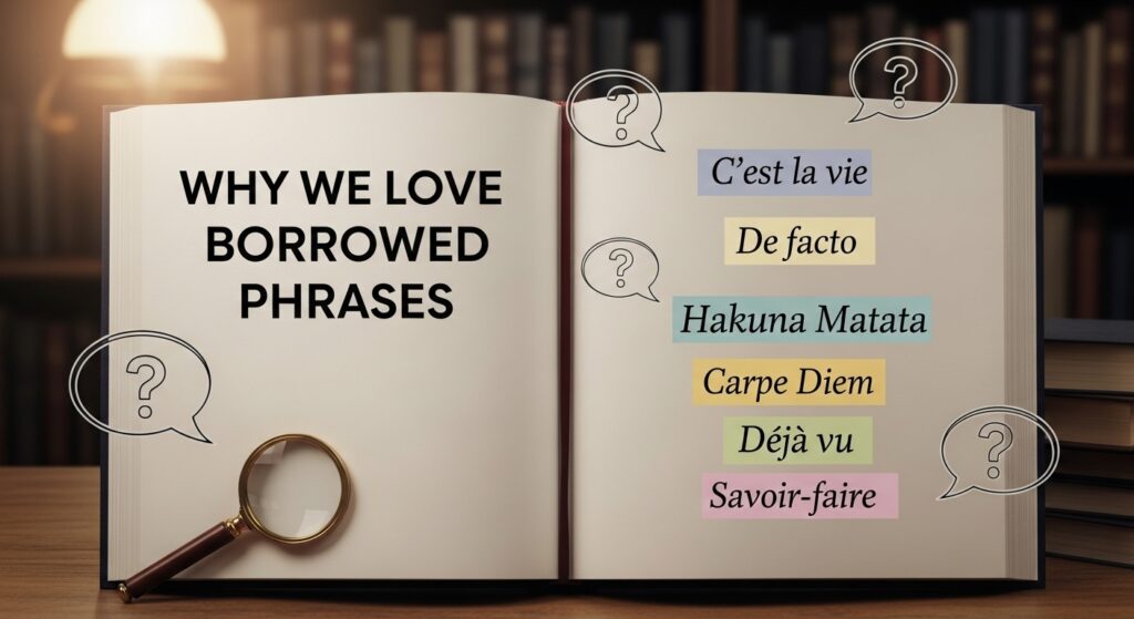 Love Borrowed Phrases