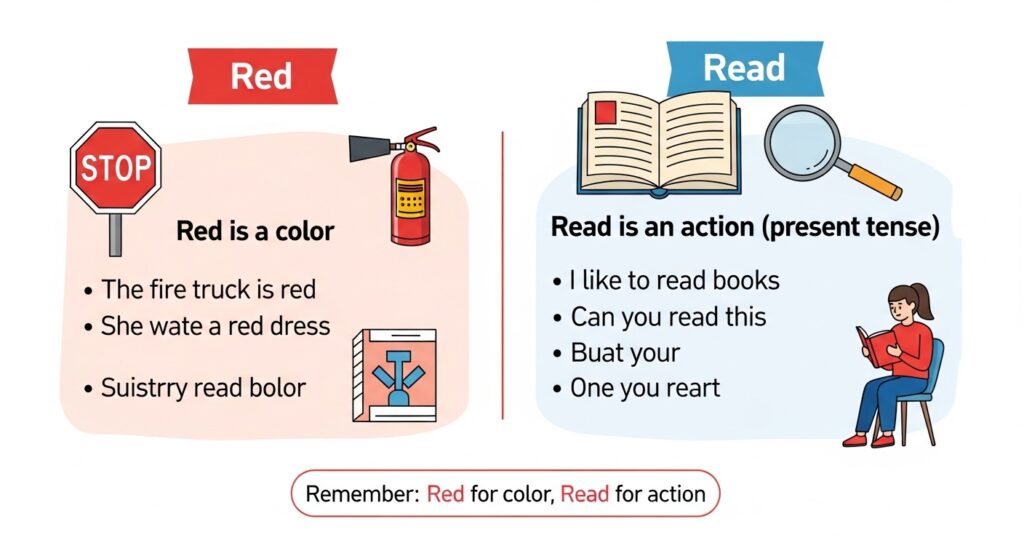  Red and Read Correctly