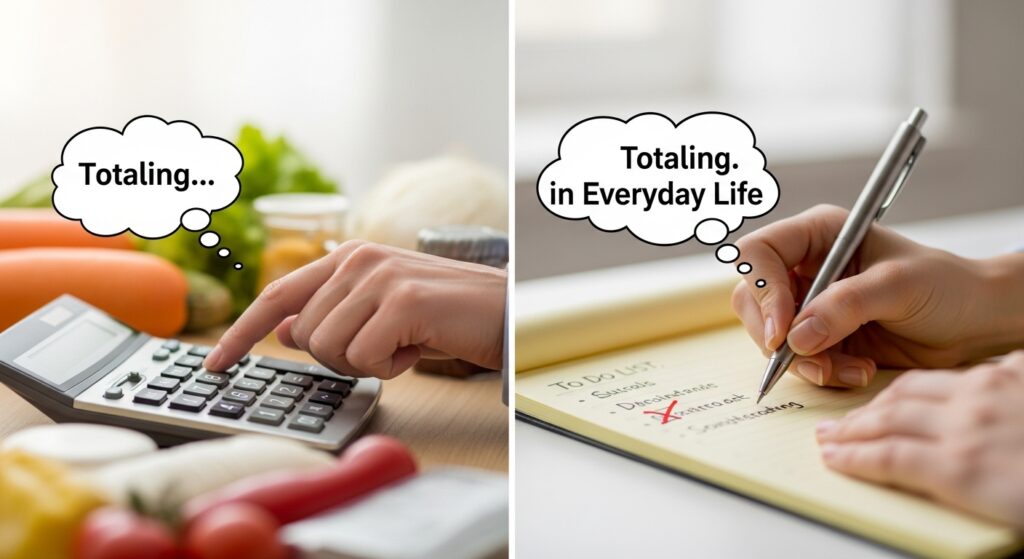 Totaling vs. Totalling in Everyday Life