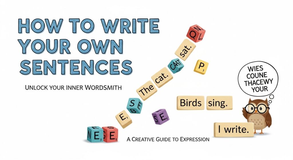 How to Write Your Own Sentences