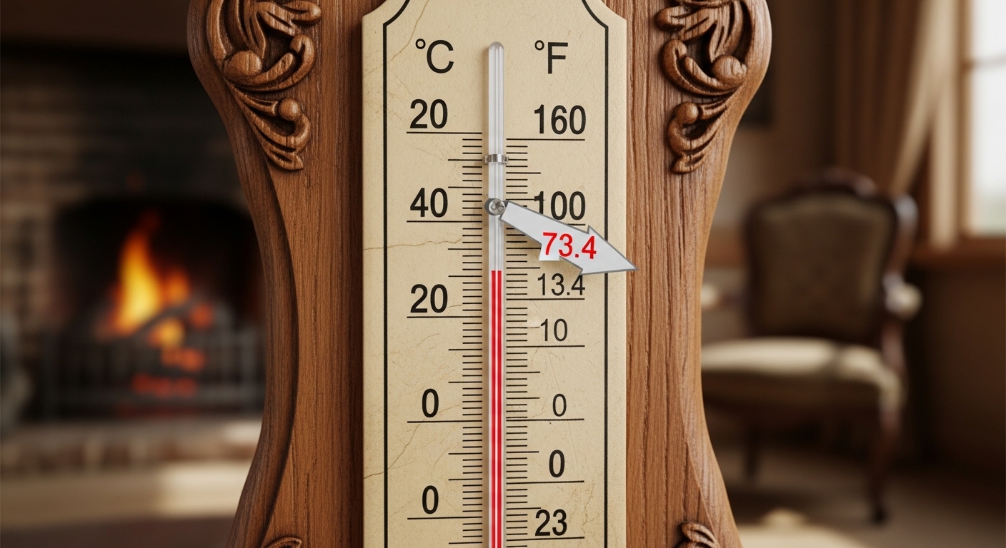 What is 23 Degrees Celsius in Fahrenheit?