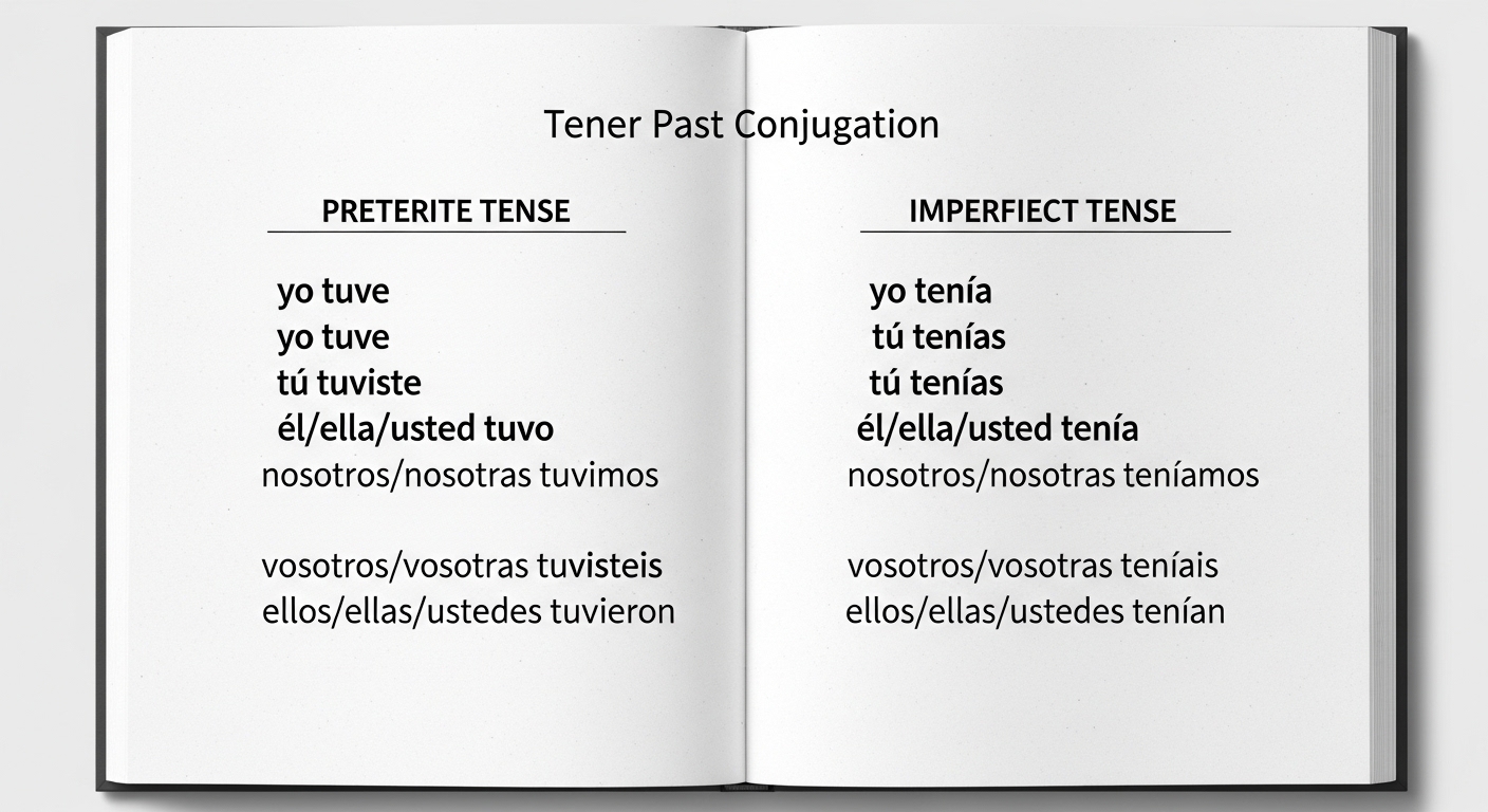 Tener Past Conjugation