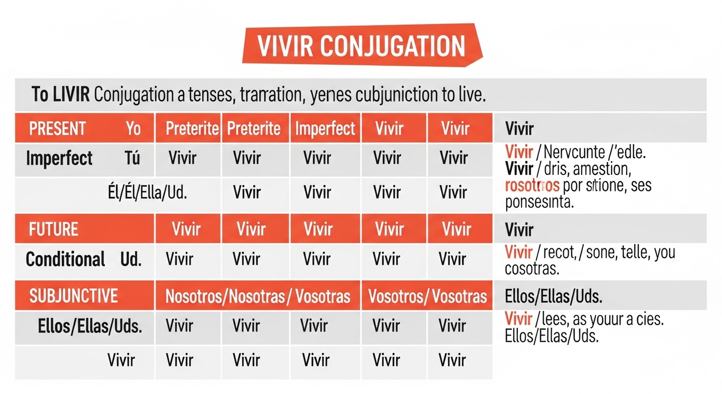Vivir Conjugation