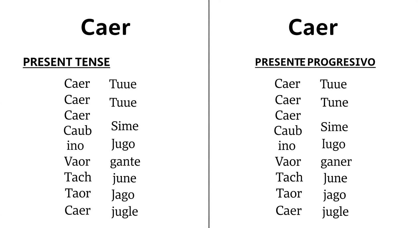 Caer Conjugation