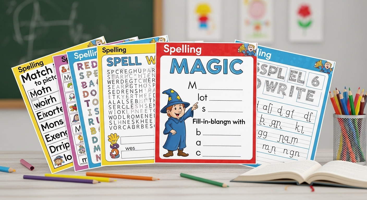 Spelling Worksheets
