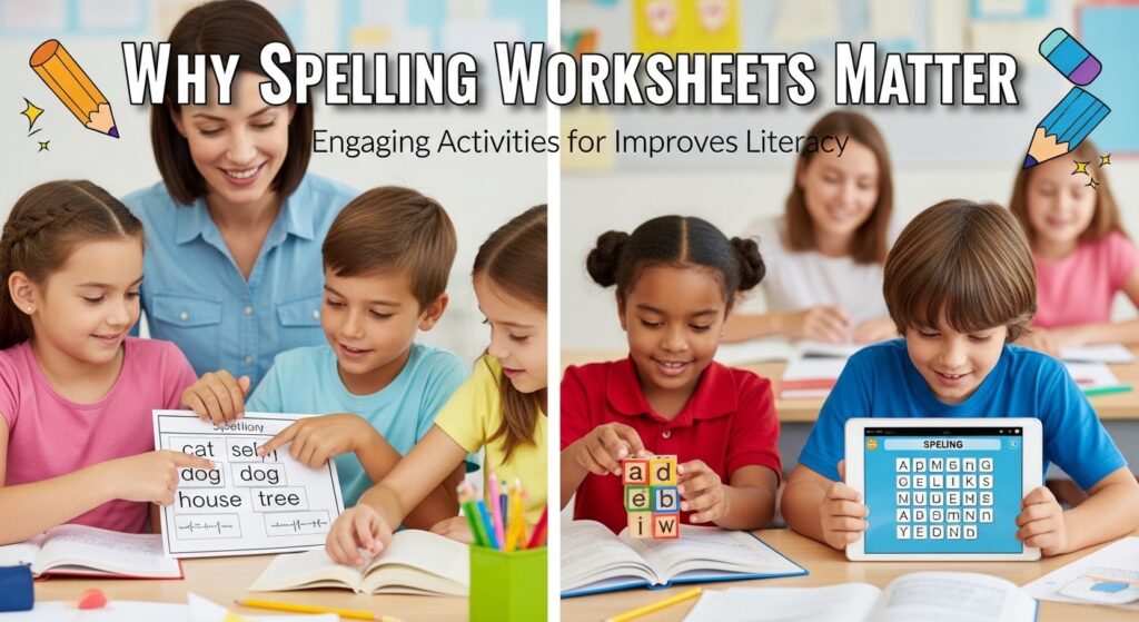 Why Spelling Worksheets Matter