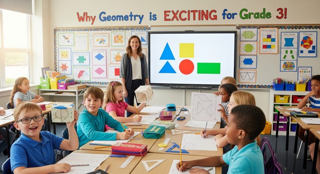 Geometry is Exciting for Grade 3