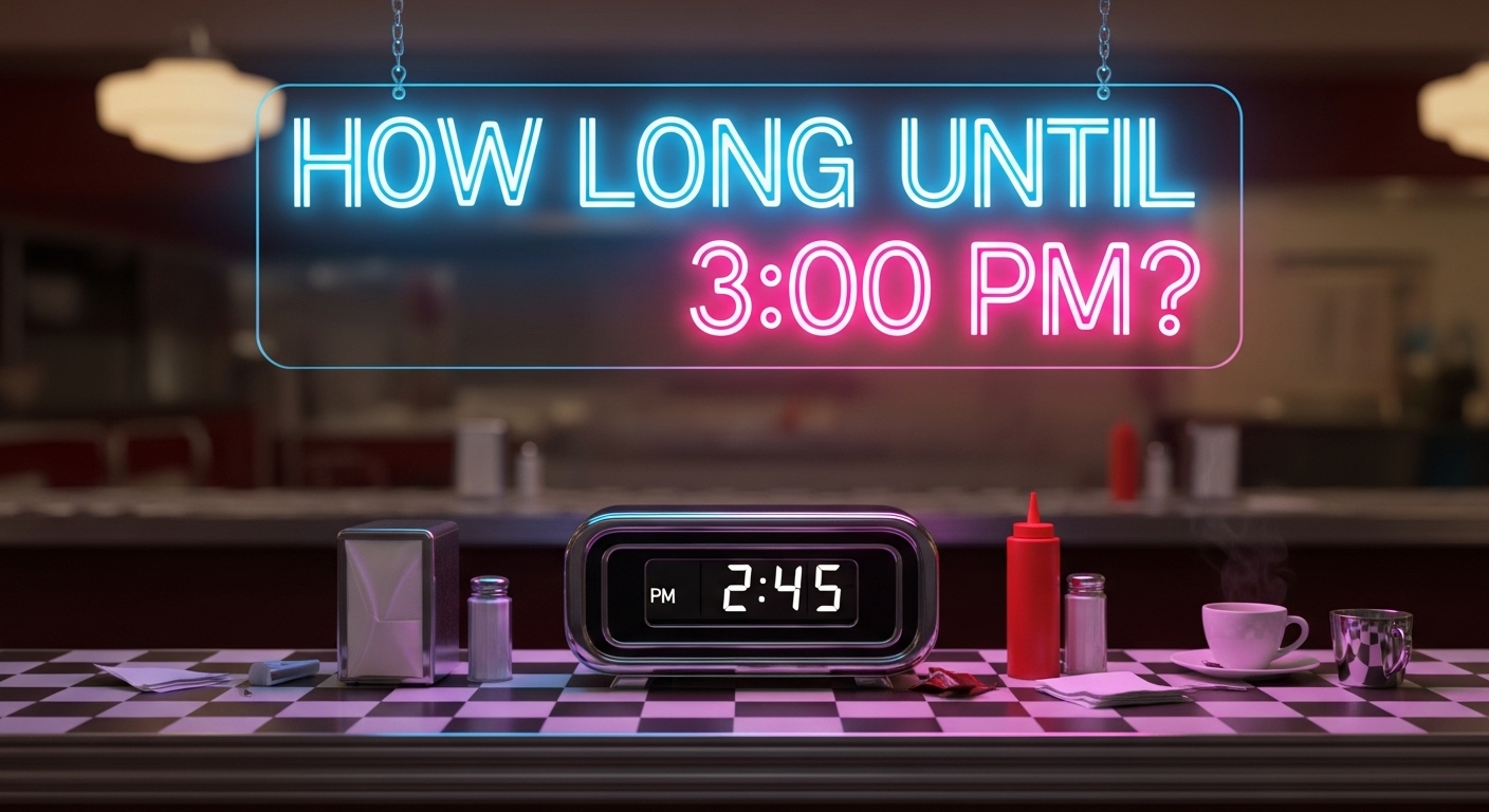 How Long Until 3:00 PM
