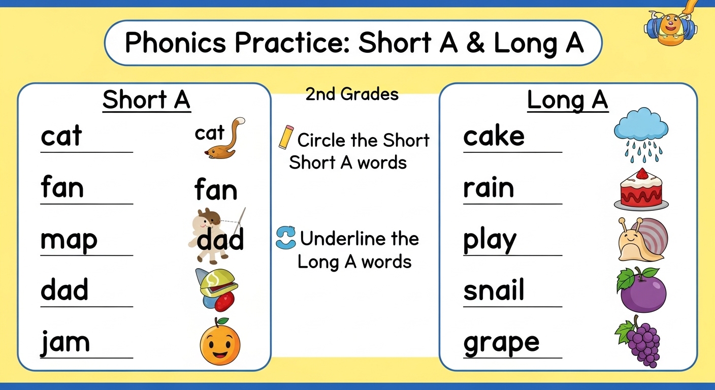Grade 2 Phonics Worksheets