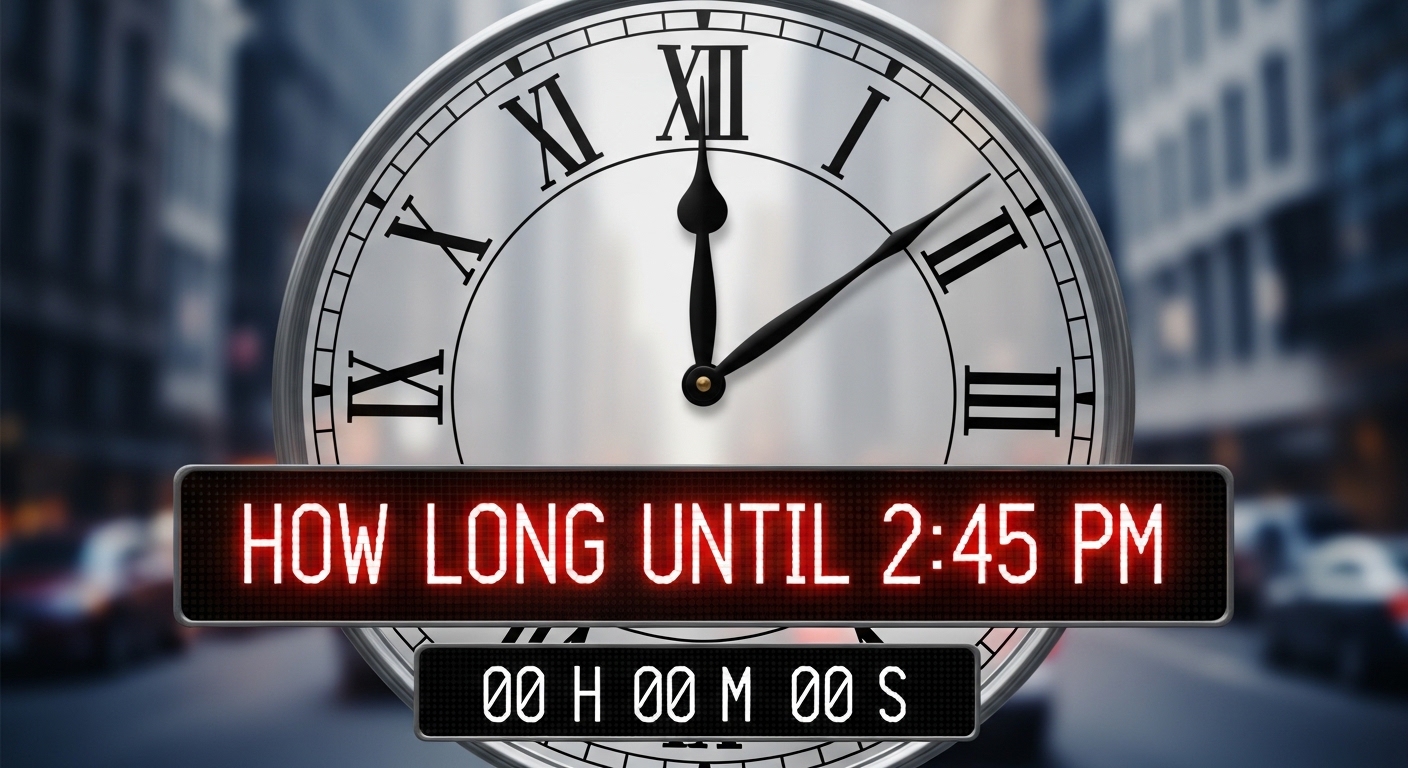 How Long Until 2:45 PM
