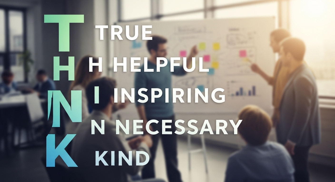 What is THINK an Acronym For?