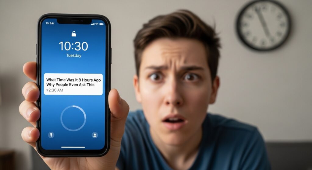 What Time Was It 8 Hours Ago