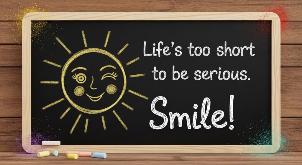 Messages humoristiques et légers