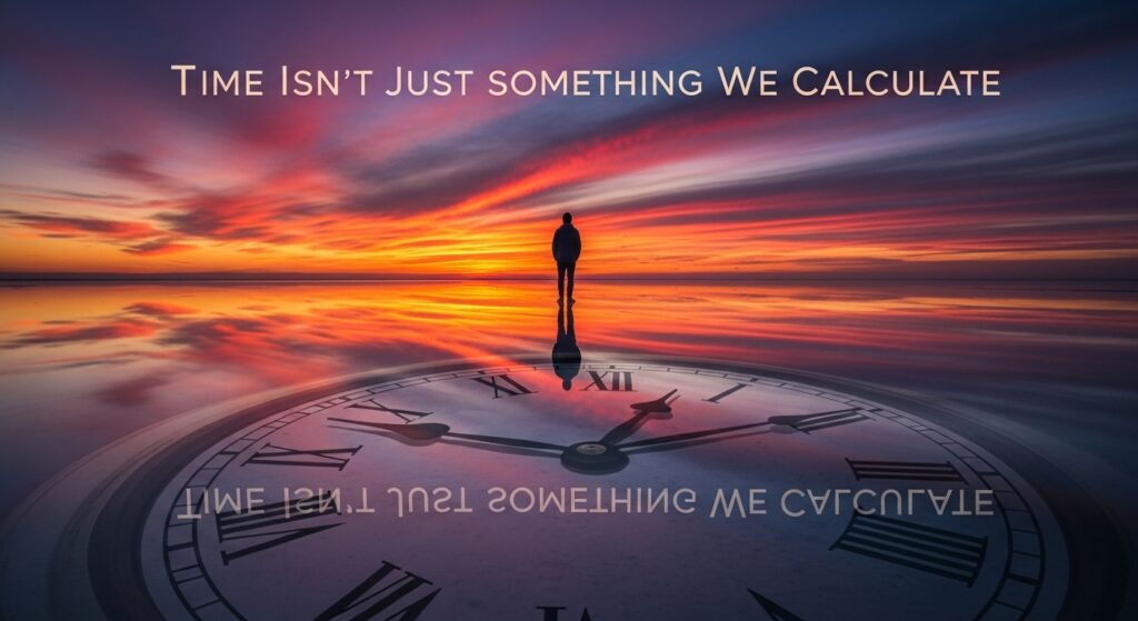 Time Isn’t Just Something We Calculate