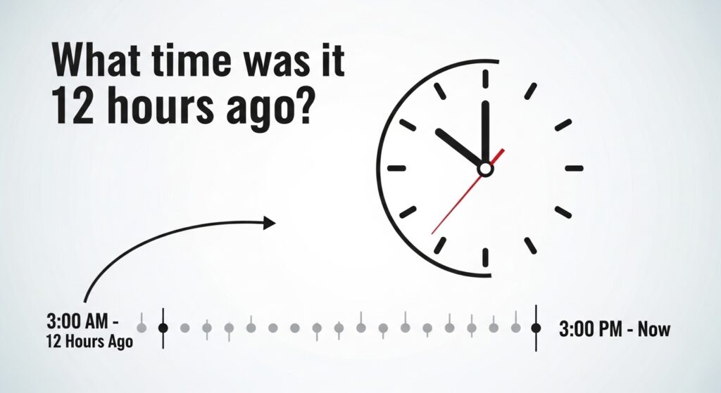 what time was it 12 hours ago