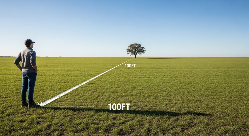 100 Feet Without Even Realizing It