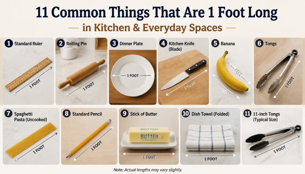 1 Foot Long in Kitchen & Everyday Spaces