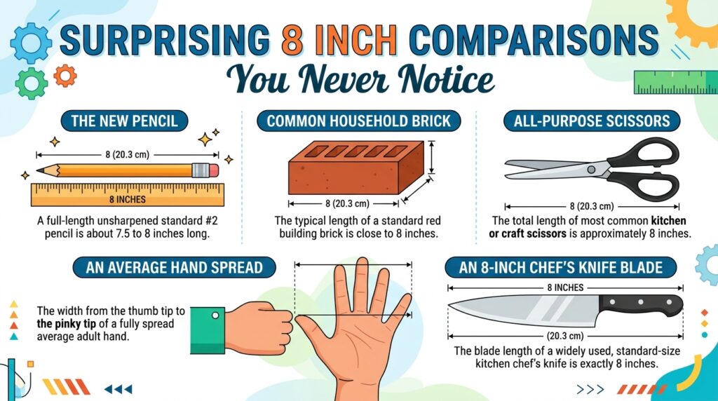 Surprising 8 inches long 