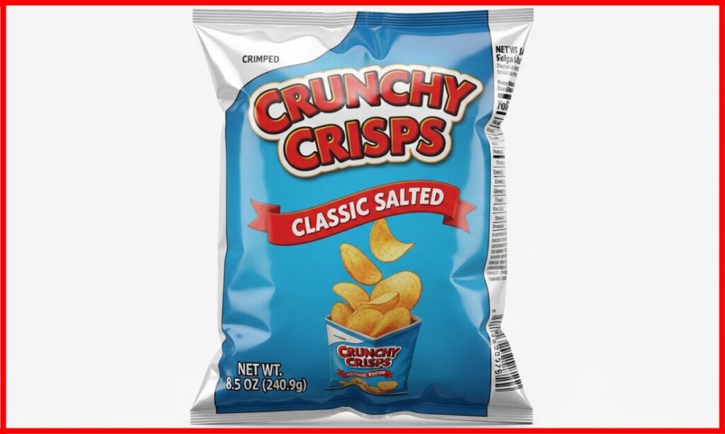  Standard Chip Bag Size USA Market