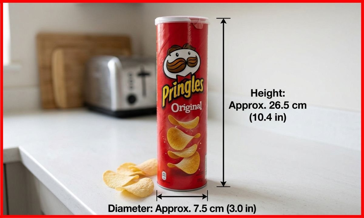 Pringles Can Dimensions