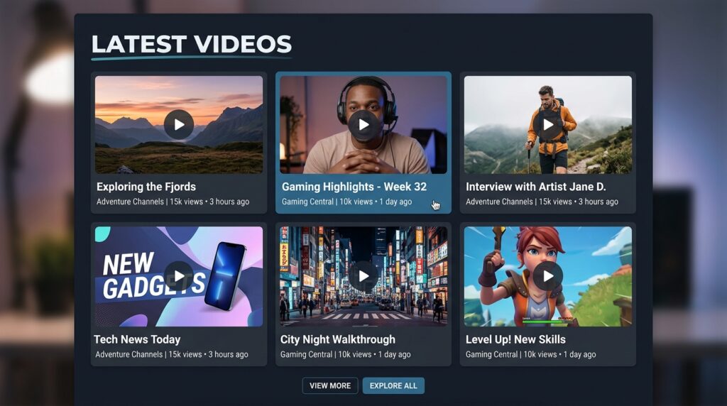 LATEST VIDEOS