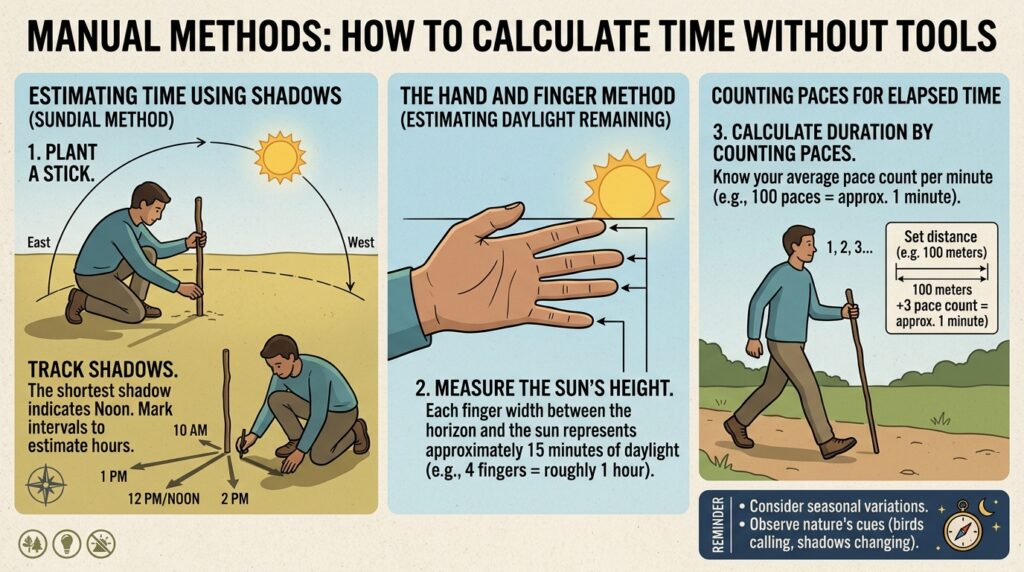Calculate Time Without Tools