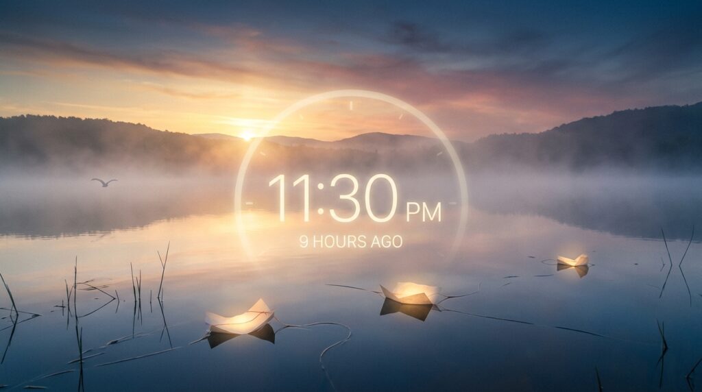 What Time Was It 9 Hours Ago