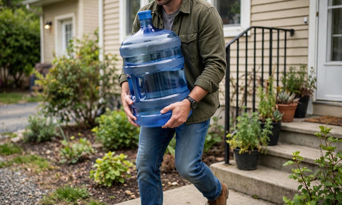 Practical tips for carrying 5 gallons of water