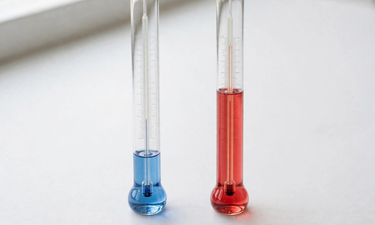 Celsius and Fahrenheit temperature scale difference