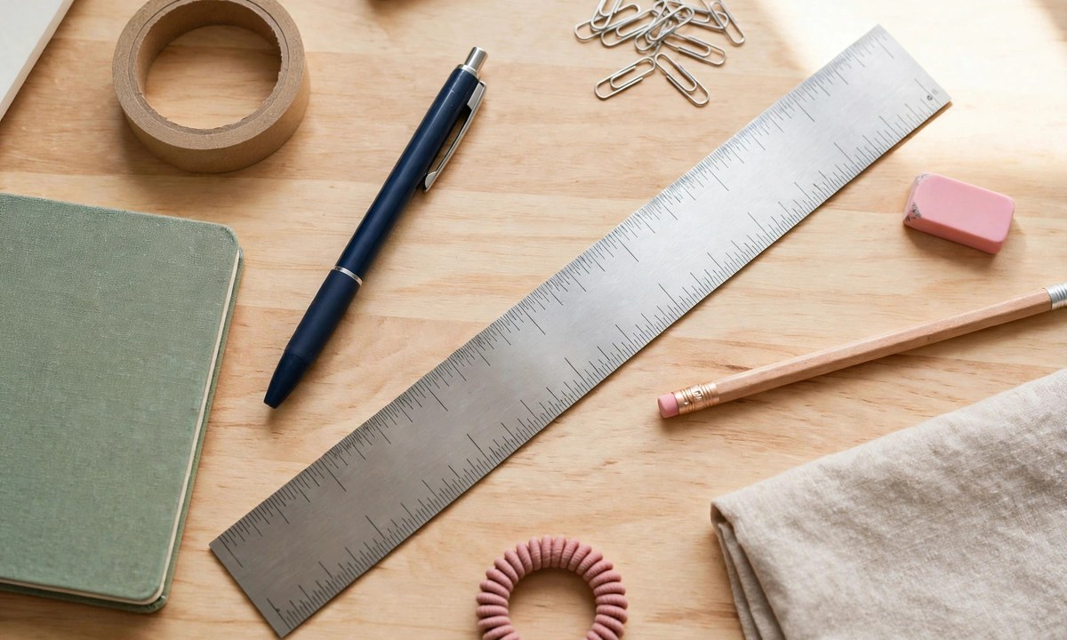 6-inch ruler among things that are 6 inches long
