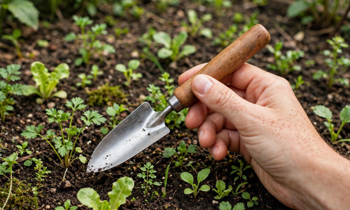 Garden trowel as things that are 6 inches long