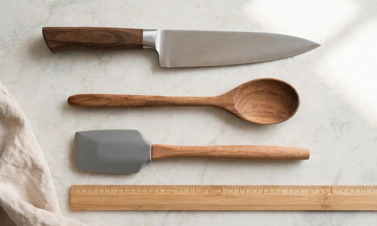 Kitchen items showing how long is 10 inches