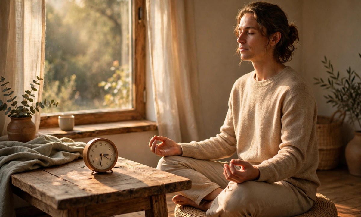Mindful waiting for how long until 3:30 pm