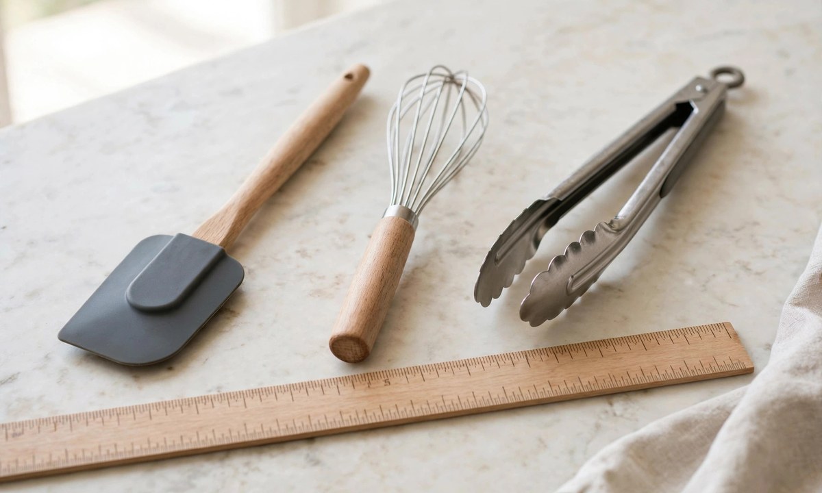 Kitchen tools measuring 6 inches long