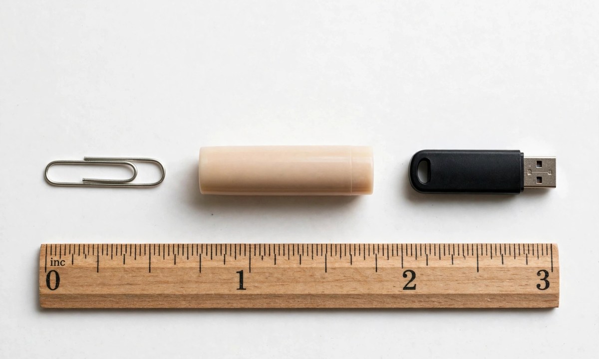 Small objects that are 3 inches long