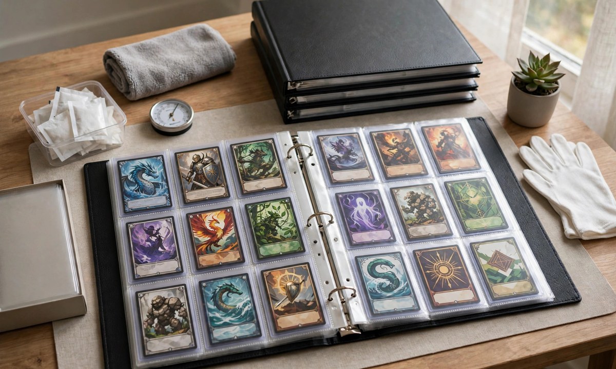 Display and long-term care for Pokémon cards