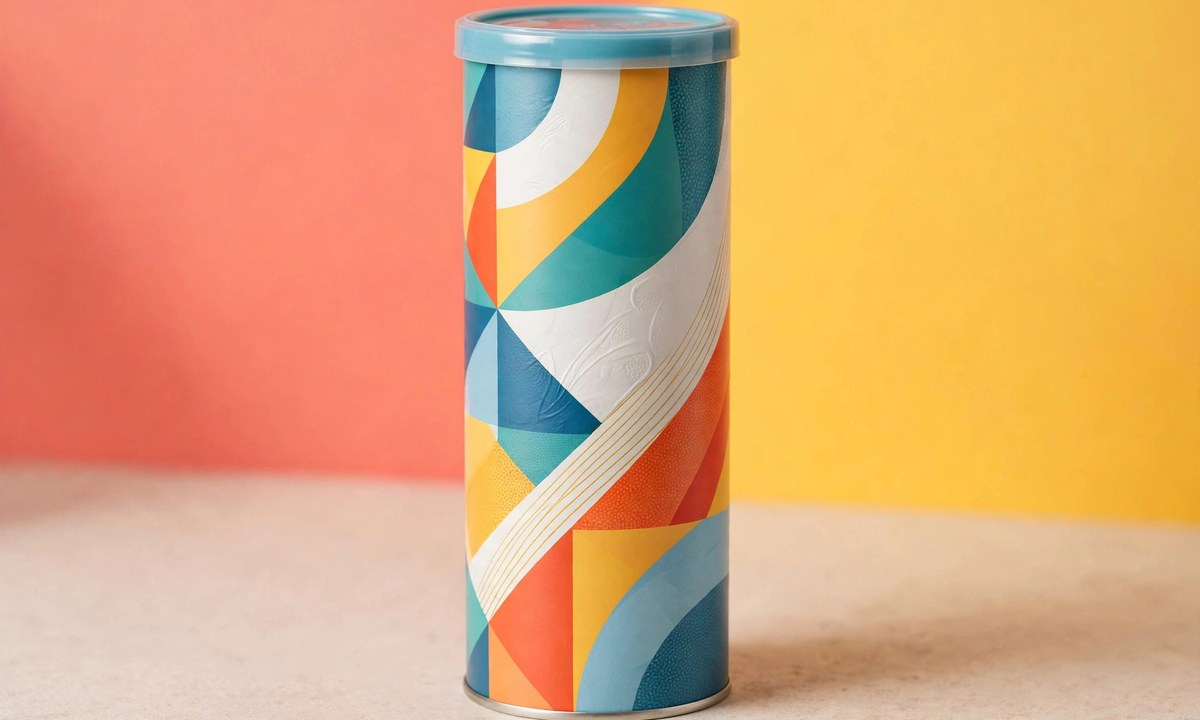 Pringles packaging design and can dimensions