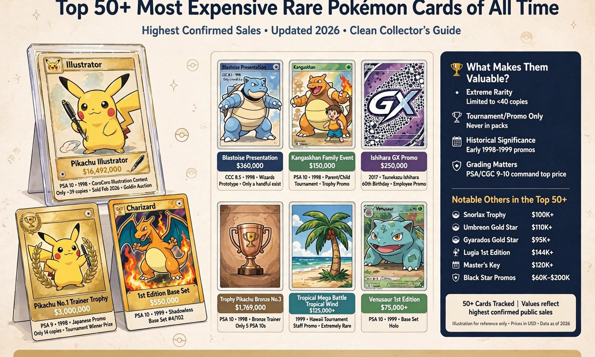 Illustration related to rare pokemon cards