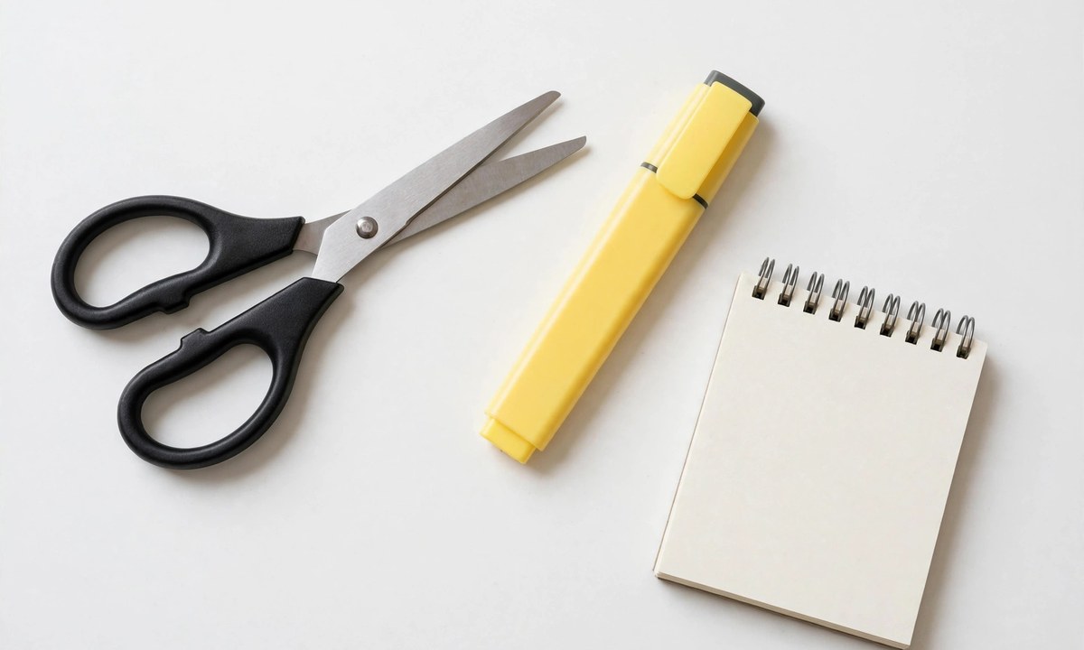 Stationery at the 5 inches long scale