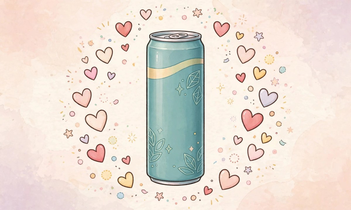 Creative wishes themed on Red Bull can dimensions