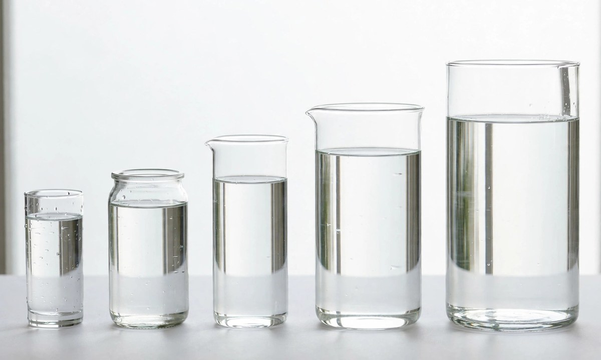 Water density chart for weight of 5 gallons of water