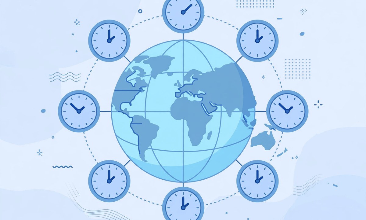 Time zones and what time was it 16 hours ago